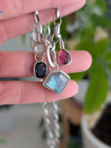 Sterling Silver or Gold-Filled Gemstone Charms