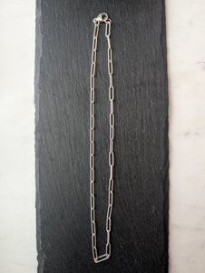 Chunky Sterling Silver Necklace Chains