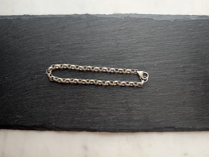 Sterling Silver and Gold Bracelet Chains