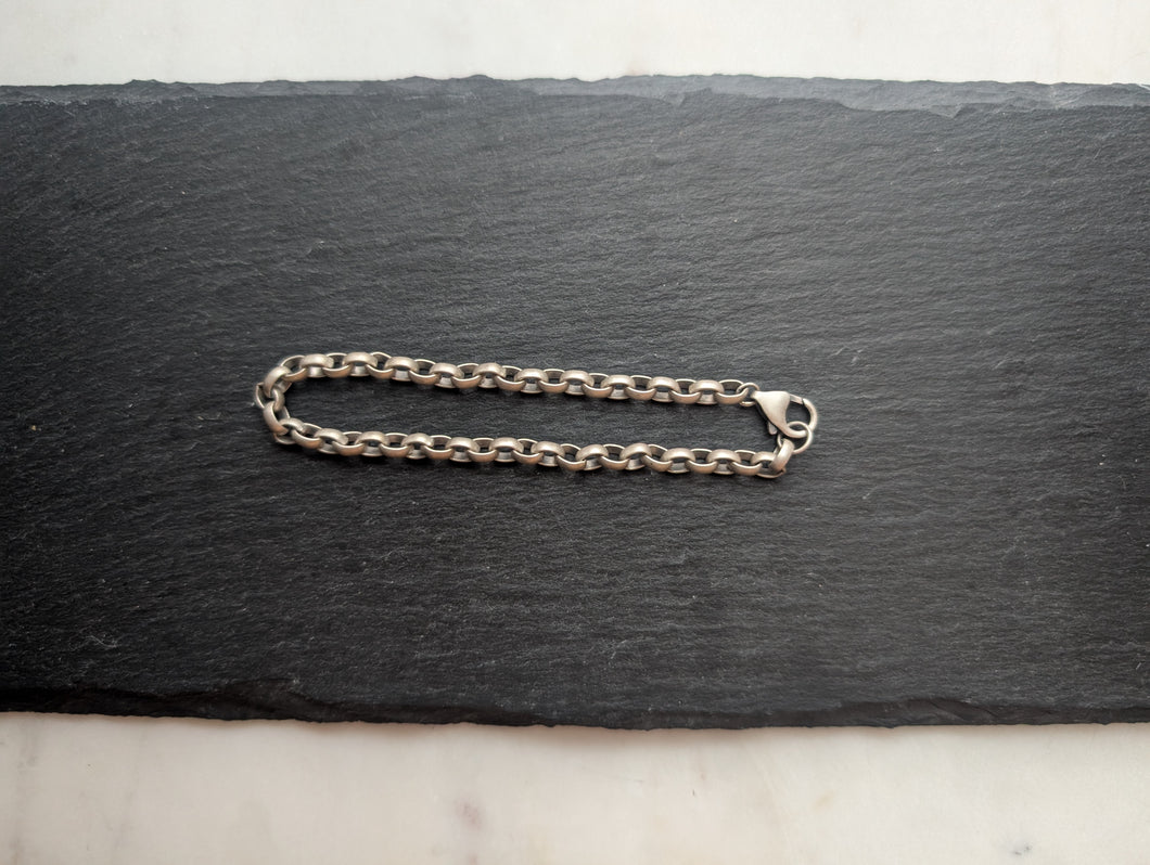 Sterling Silver and Gold Bracelet Chains