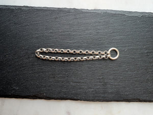 Sterling Silver and Gold Bracelet Chains