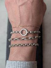 Load image into Gallery viewer, Sterling Silver and Gold Bracelet Chains
